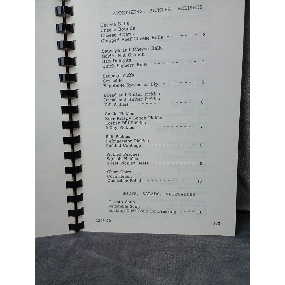 Pisgah United Methodist Church Kernersville, NC Cookbook 1979 Squirrel, Oppossum